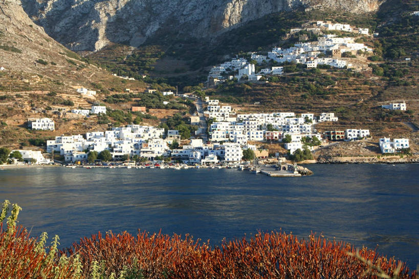 无人,横图,室外,白天,河流,山,城市,希腊,岛,自然,摄影,宁静,基克拉迪群岛,彩图