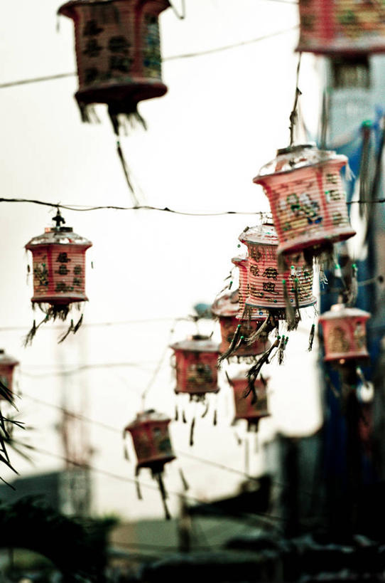 无人,竖图,室外,白天,印度尼西亚,许多,吊挂,悬挂,灯笼,首都,很多,挂,天空,摄影,雅加达,美术工艺,彩图,街市