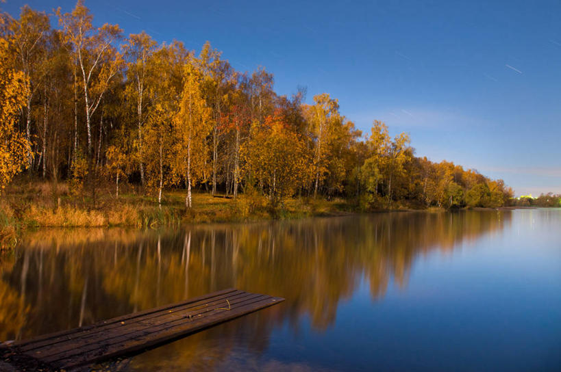 无人,横图,室外,白天,河流,俄罗斯,反射,月光,树,风景,天空,自然,摄影,宁静,秋天,彩图