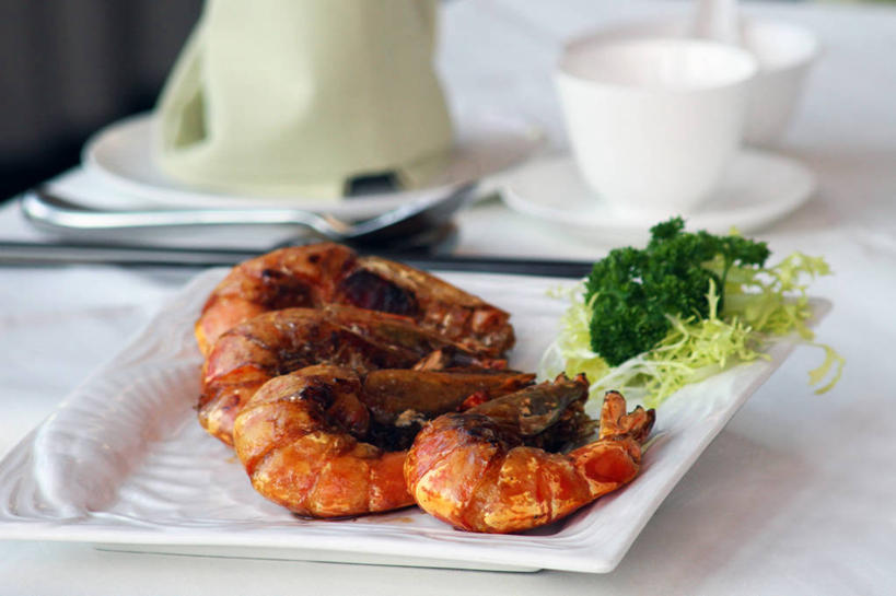 无人,横图,室内,特写,白天,香港,炒,香料,饮食,桌布,白色,盘子,汤匙,摄影,中国文化,健康食物,开胃酱,海产,彩图,奖杯