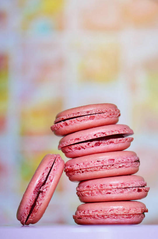 无人,竖图,室内,特写,法国,堆叠,饮食,覆盆子,平衡,摄影,清新,彩图,蛋白杏仁饼