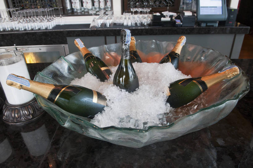 无人,横图,室内,特写,白天,曼谷,泰国,冰,首都,酒瓶,瓶子,容器,香槟,寒冷,摄影,彩图