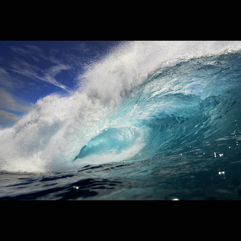 无人,方图,室外,白天,海浪,海洋,弯曲,风景,天空,自然,波浪,摄影,关岛,彩图