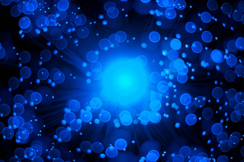 无人,横图,特写,背景,技术,玻璃,德国,许多,发光,光纤,圆形,电缆,电器,很多,联系,玻璃制品,蓝色,摄影,照亮,散焦,彩图