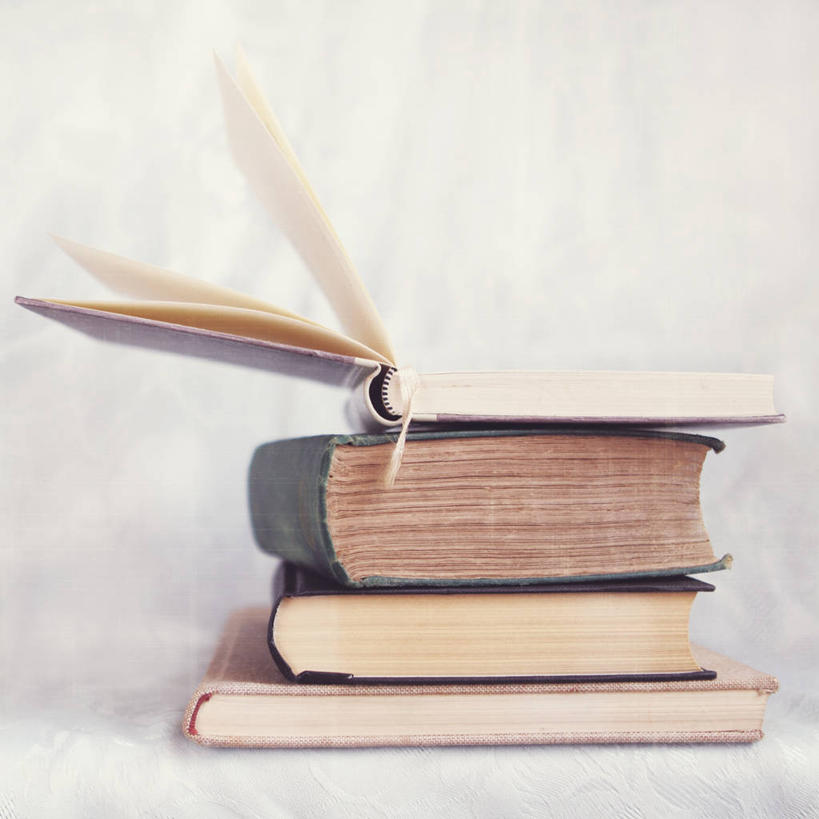 无人,方图,特写,白色背景,智慧,德国,堆叠,教育,打开,四个,摄影,知识,开启,字典,彩图,影棚拍摄