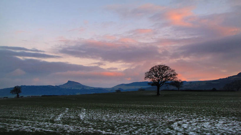 无人,横图,室外,美景,山,雪,英国,地形,景观,云,冬天,黎明,树,风景,天空,自然,景色,寒冷,摄影,宁静,自然风光,北约克郡,彩图