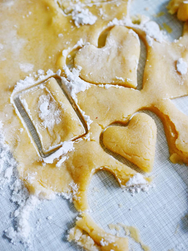 无人,竖图,室内,特写,德国,圣诞节,准备,庆祝,曲奇,饮食,甜食,摄影,清新,面糊,糖粉,心型,彩图,爱