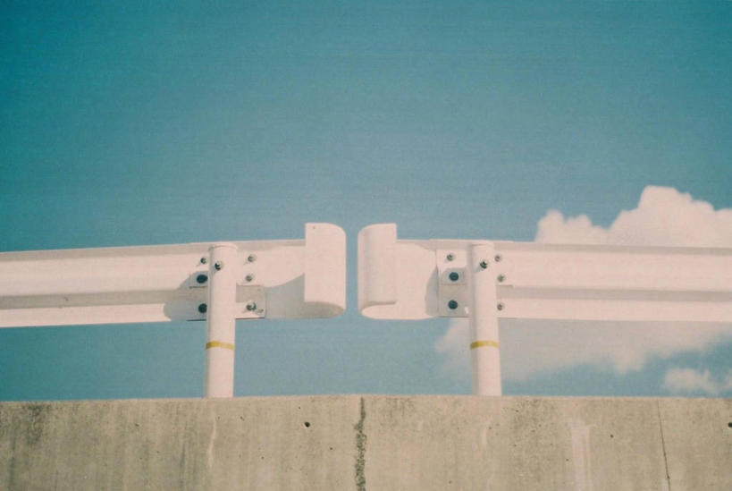 无人,横图,室外,白天,日本,云,围墙,杆,天空,螺丝,摄影,简单,彩图,高松