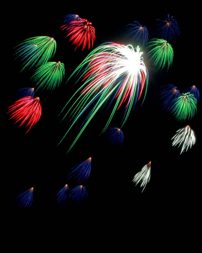 无人,竖图,室外,夜晚,美国,庆祝,红色,蓝色,绿色,天空,焰火,摄影,多样,照亮,马萨诸塞,法尔茅斯,彩图