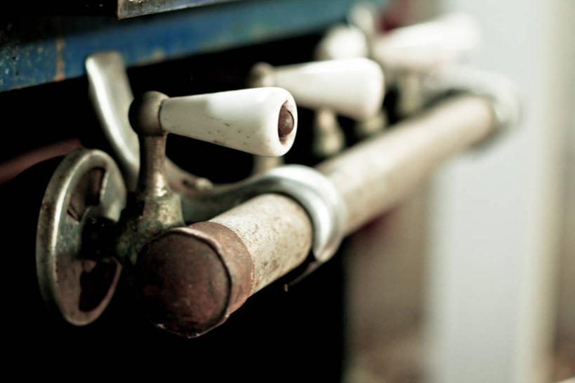 无人,横图,特写,美国,金属,古典,历史,把手,摄影,古董,加利福尼亚,炊具,帕萨迪纳,彩图