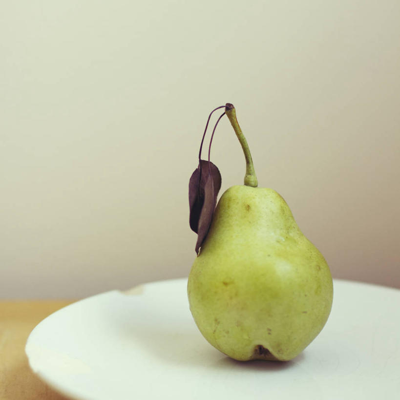 无人,方图,室内,特写,梨,水果,叶子,以色列,饮食,绿色,白色,盘子,摄影,清新,健康食物,彩图