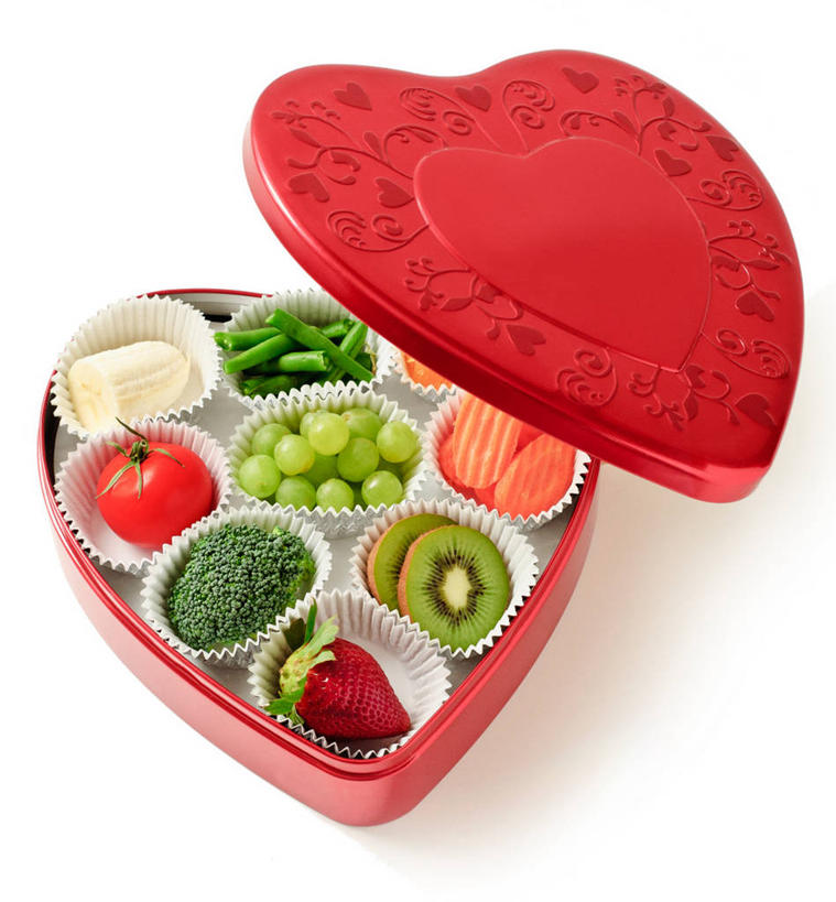 无人,竖图,俯视,特写,白色背景,蔬菜,水果,美国,饮食,红色,摄影,多样,锡,清新,选择,健康食物,伊利诺斯州,心型,彩图,高角度拍摄,影棚拍摄