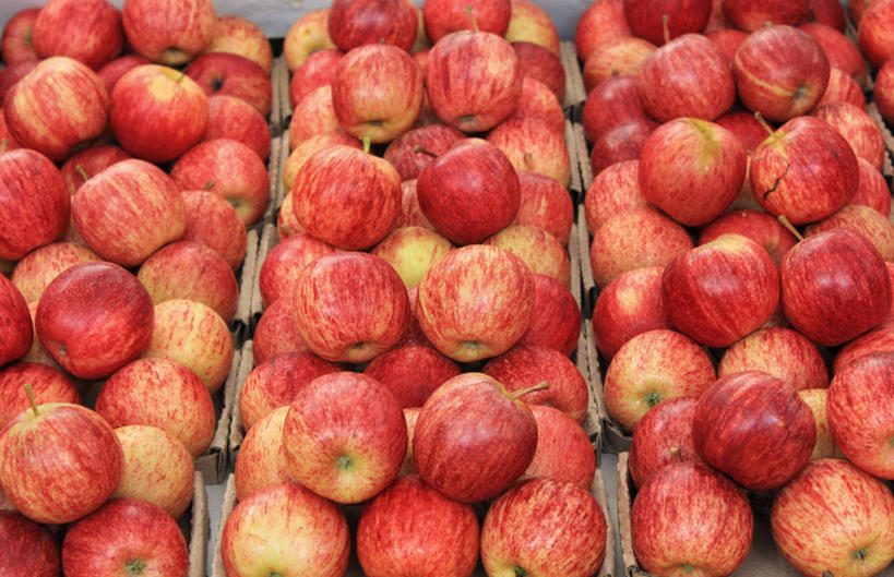 无人,横图,俯视,室外,特写,白天,重复,街道,水果,巴西,许多,堆叠,丰富,食品,市场,很多,零售,摄影,清新,里约热内卢,贩卖,嘎啦苹果,彩图,高角度拍摄,传统文化