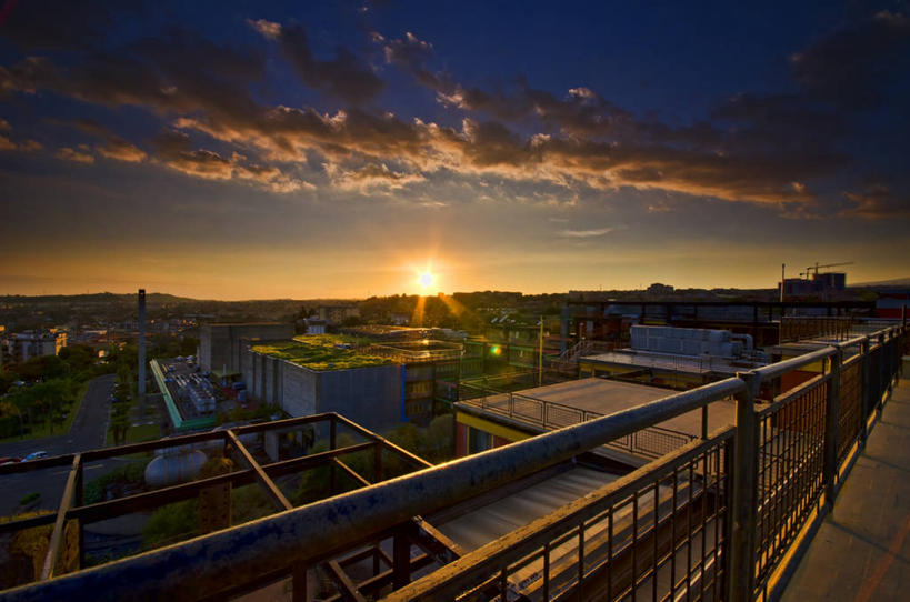 无人,栏杆,横图,室外,度假,美景,日落,太阳,城市风光,城市,建筑,意大利,景观,云,娱乐,树,享受,休闲,景色,放松,摄影,宁静,西西里,卡塔尼亚,彩图