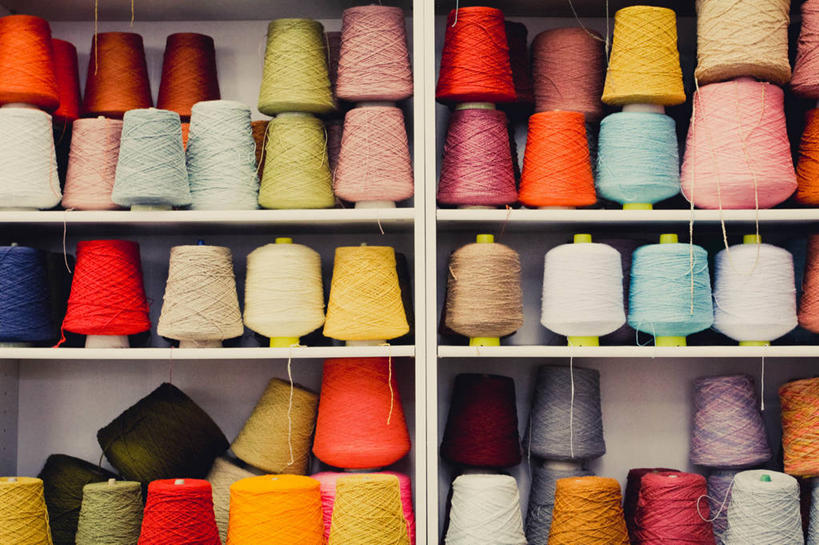 无人,横图,室内,特写,美国,一排,许多,堆叠,丰富,整齐,线,很多,排列,摄影,多样,队列,选择,线轴,美术工艺,彩图