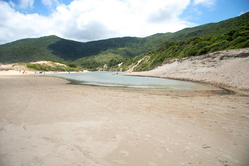 无人,横图,室外,白天,山,巴西,沙子,池塘,岛,云,天空,自然,摄影,宁静,海滩,彩图