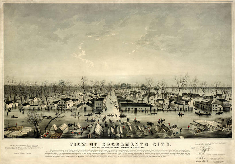 无人,横图,俯视,地图,历史,古董,加利福尼亚,萨克拉门托,彩图,高角度拍摄