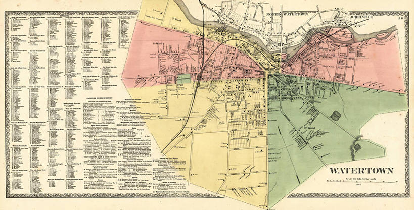 无人,横图,地图,城镇,历史,古董,纽约州,彩图