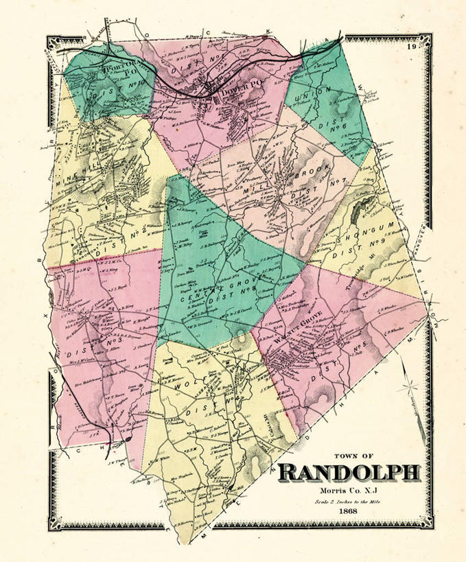 无人,竖图,地图,历史,古董,新泽西,彩图,伦多夫