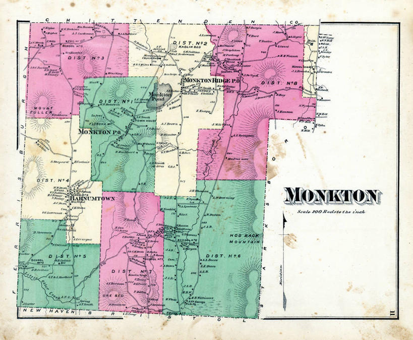 无人,横图,地图,美国,历史,古董,北美,北美洲,美洲,佛蒙特州,佛蒙特,绿岭之州,北亚美利加洲,亚美利加洲,彩图,美利坚合众国