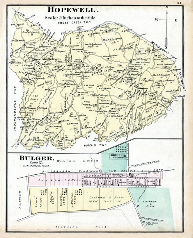 无人,竖图,地图,城镇,历史,古董,俄亥俄州,宾夕法尼亚,彩图