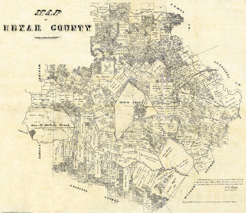 无人,横图,地图,历史,古董,德克萨斯,彩图