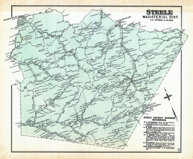 无人,横图,地图,历史,古董,西弗吉尼亚,彩图