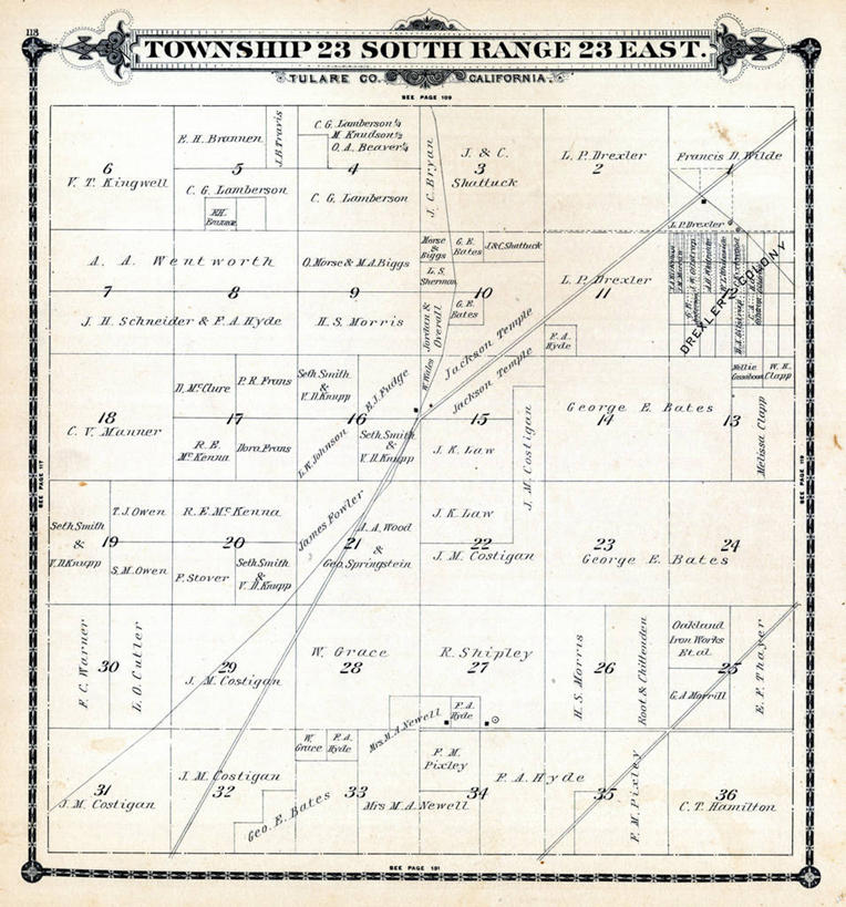 无人,竖图,地图,历史,古董,加利福尼亚,彩图