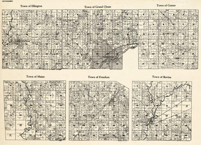 无人,横图,自由,地图,历史,古董,缅因州,威斯康星,彩图