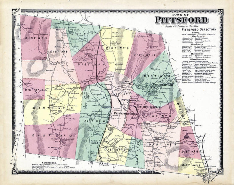 无人,横图,地图,美国,历史,古董,北美,北美洲,美洲,佛蒙特州,佛蒙特,绿岭之州,北亚美利加洲,亚美利加洲,彩图,美利坚合众国