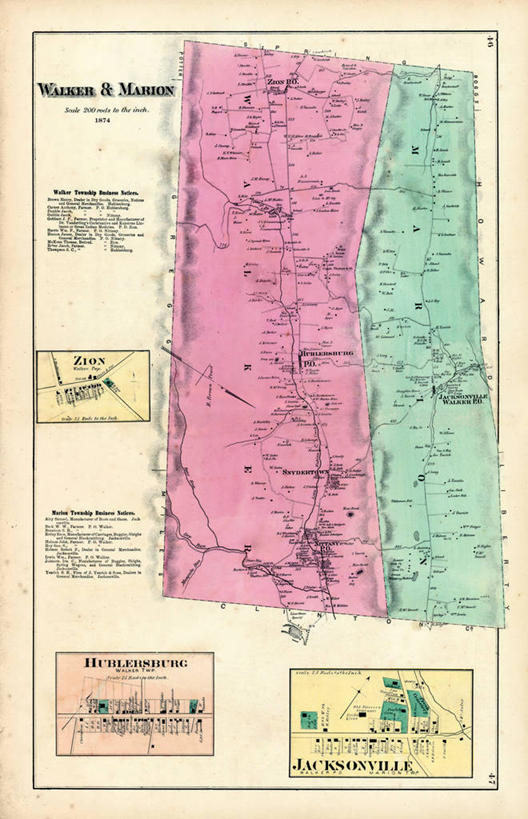 无人,竖图,地图,城镇,历史,古董,杰克逊维尔,宾夕法尼亚,犹他,彩图