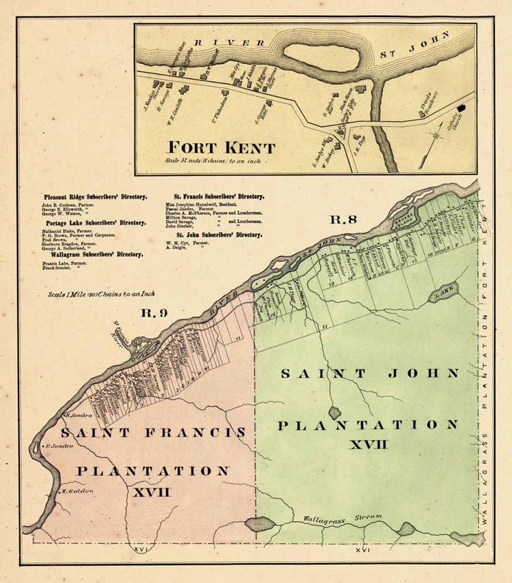 无人,竖图,地图,历史,古董,缅因州,彩图