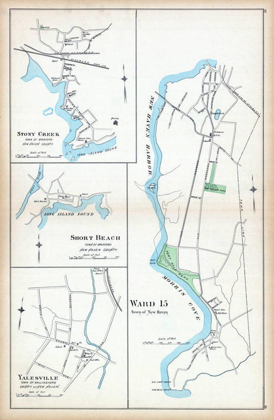 无人,竖图,地图,历史,古董,康涅狄格州,新港,彩图