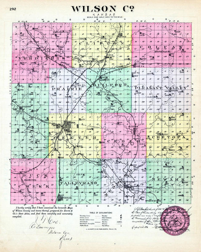无人,竖图,地图,历史,古董,堪萨斯,彩图