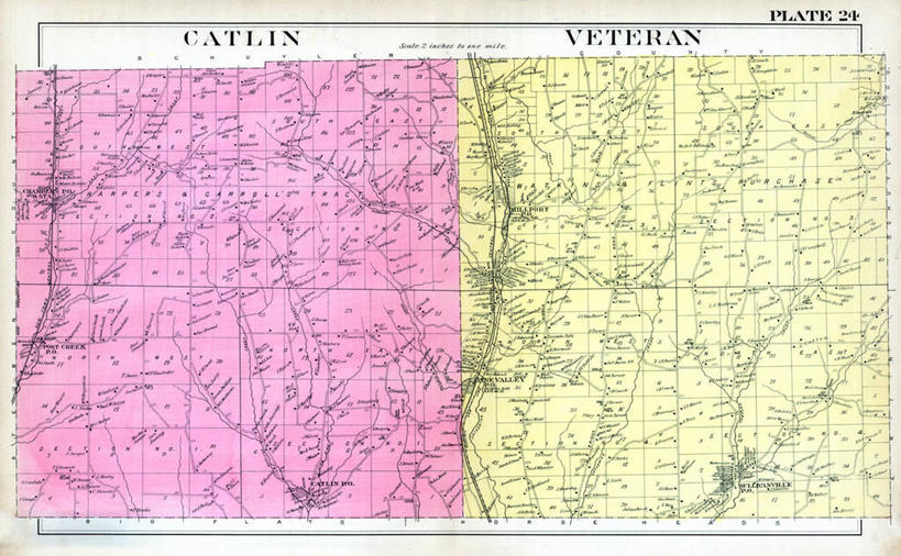 无人,横图,地图,历史,古董,退伍军人,纽约州,彩图