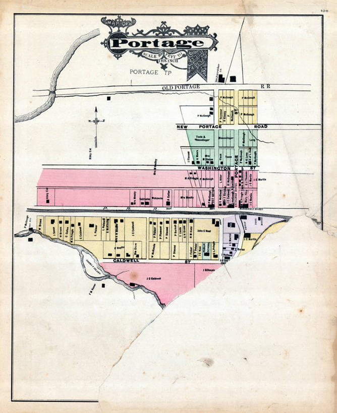 无人,竖图,地图,城镇,历史,古董,运送,宾夕法尼亚,彩图