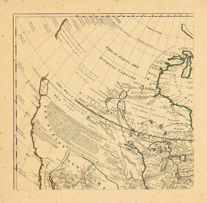 无人,横图,地图,墨西哥,正方形,历史,古董,北美,中美洲,彩图