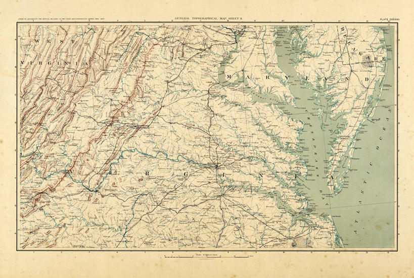 无人,横图,地图,历史,古董,北美,内战,彩图