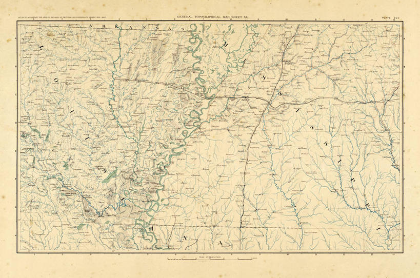 无人,横图,地图,历史,古董,北美,内战,彩图