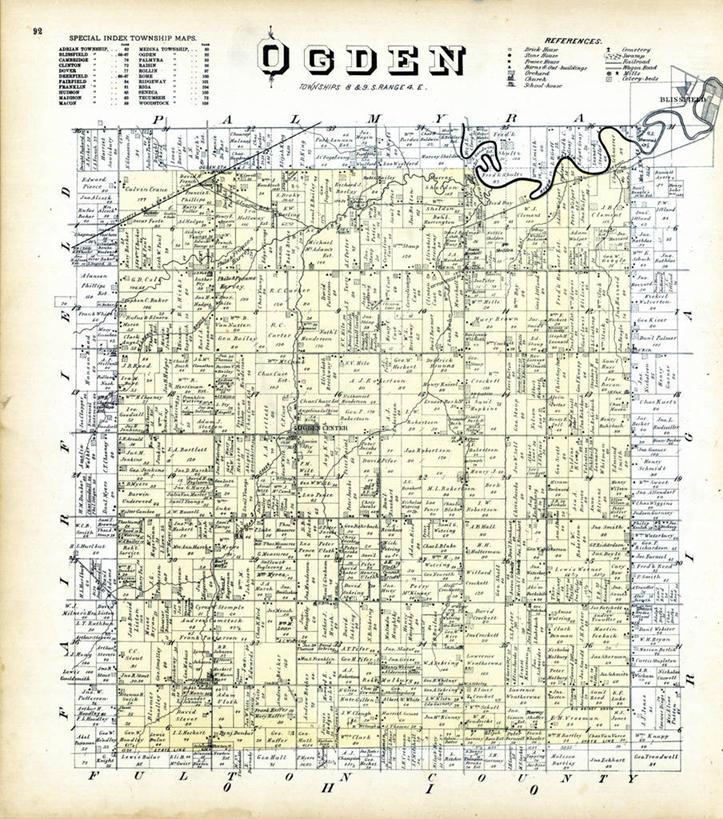 无人,竖图,地图,美国,历史,古董,北美,北美洲,美洲,北亚美利加洲,亚美利加洲,密歇根,密歇根州,貂熊州,狼獾之州,狼獾州,奥格登,彩图,美利坚合众国,地图学