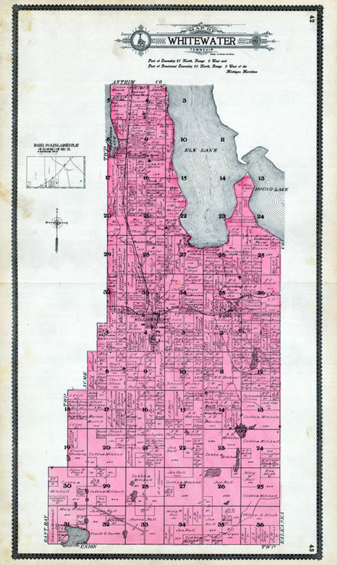 无人,竖图,地图,美国,历史,古董,北美,北美洲,美洲,北亚美利加洲,亚美利加洲,密歇根,密歇根州,貂熊州,狼獾之州,狼獾州,彩图,美利坚合众国,地图学,白水