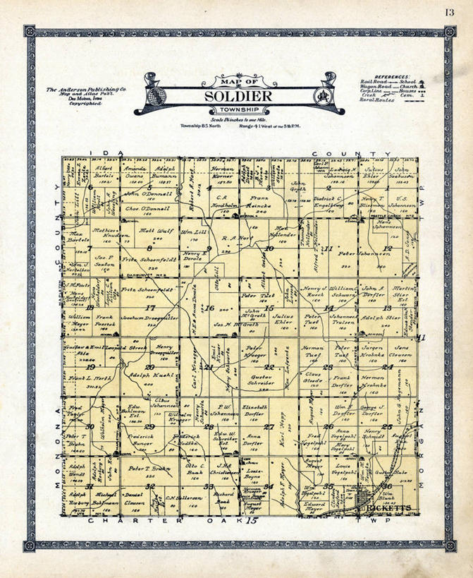 无人,竖图,地图,士兵,历史,古董,彩图,地图学,爱荷华