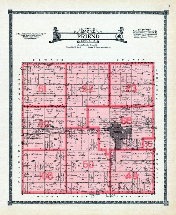 无人,竖图,友谊,地图,历史,古董,内布拉斯加,彩图,地图学