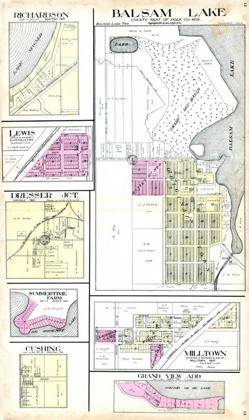 无人,竖图,地图,城镇,梳妆台,历史,古董,威斯康星,彩图,地图学