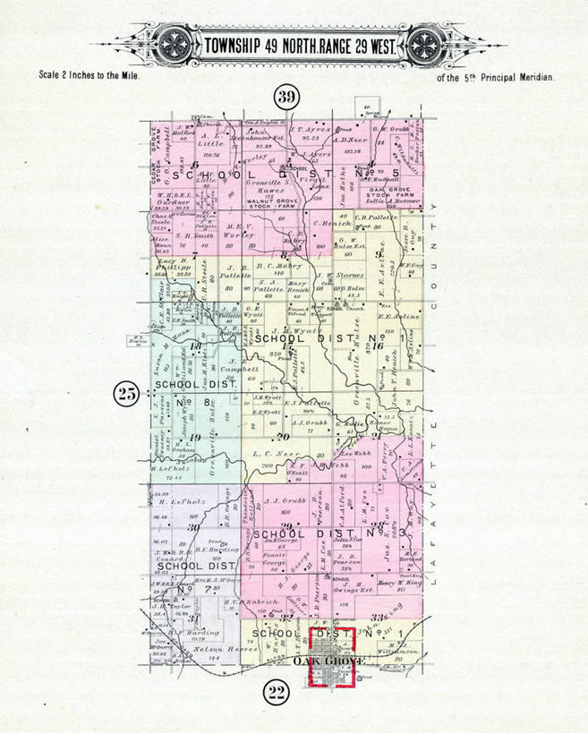 无人,竖图,地图,历史,古董,密苏里,彩图,地图学