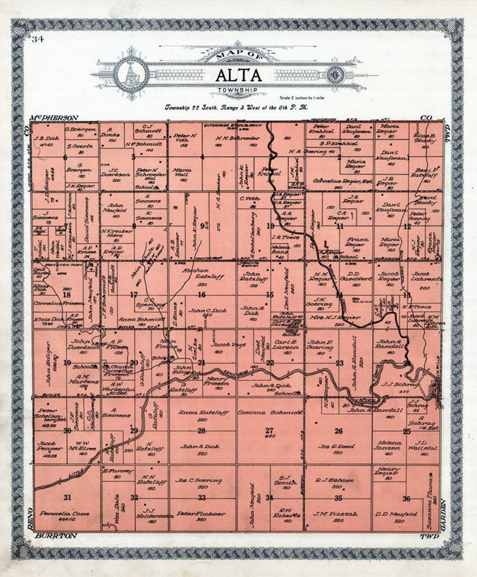 无人,竖图,地图,历史,古董,堪萨斯,阿尔塔,彩图,地图学