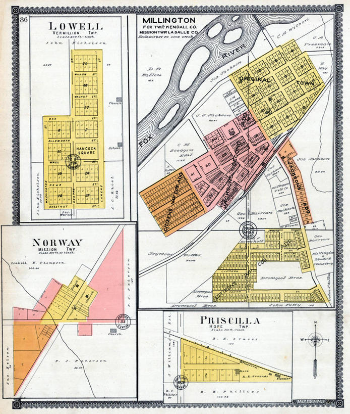 无人,竖图,地图,挪威,城镇,历史,古董,伊利诺斯州,彩图,地图学