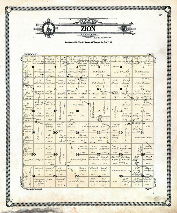 无人,竖图,地图,历史,古董,犹他,北达科他州,彩图,地图学