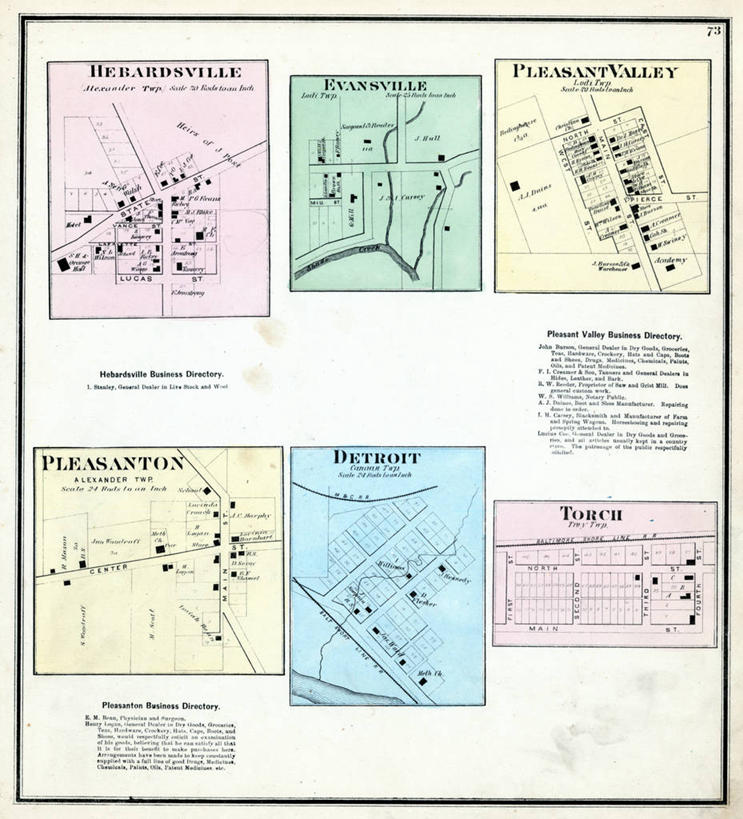 无人,竖图,地图,城镇,历史,古董,俄亥俄州,底特律,彩图,地图学,埃文斯维尔