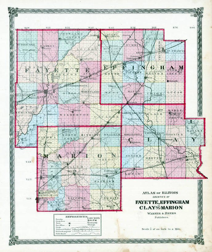 无人,竖图,地图,历史,古董,粘土,伊利诺斯州,彩图,地图学